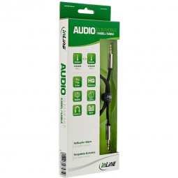 InLine® Slim Audio Kabel Klinke 3,5mm ST/ST, Stereo | 0,5m - 10m