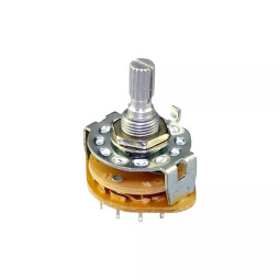 Stufenschalter 4P-3T Drehschalter 4 Pole 3 Positionen 250V / 0,3A Rotary Switch