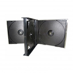 3er CD-Box | CD Hüllen | 3fach Jewelcase schwarz