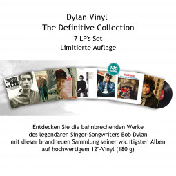 BOB DYLAN - 7 LP's Definitive Collection (180g Audiophile LP | VINYL) Limited Edition