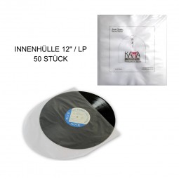 Innenhülle Vinyl 50 Stk. KATTA Sleeves LP 12