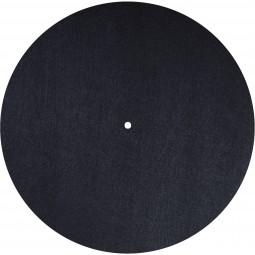 Dynavox Plattentellerauflage PM2 Filz | Ø 300 mm Plattenspieler Slipmat Schwarz