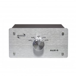 Dynavox Eingangs-Erweiterung silber / Umschalter AUX-S