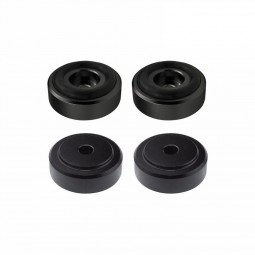 4er-Set Dynavox Alu Gerätefüße midi Ø 30 mm schwarz Geräte Füsse | Hi-Fi Case Feet