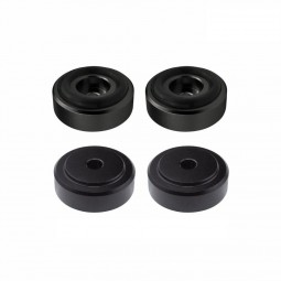 4er-Set Dynavox Alu Gerätefüße mini Ø 20 mm schwarz Gerätefüsse | Hi-Fi Case Feet